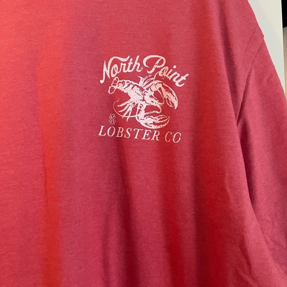 Izod Saltwater Coral Tee 2XB - Picture 3 of 4